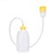 YUMSUM Travel Male Bed Urinal Pee Bottle Night Drainage Container Urine Collector with Tube for Men,1700 ML (Yellow)