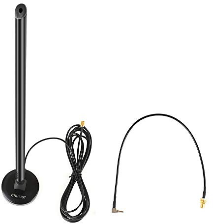 CHHLIUT 4G LTE External Antenna with Magnetic Base, SMA Male for Router | Magnet Mount 5dBi Omnidirectional