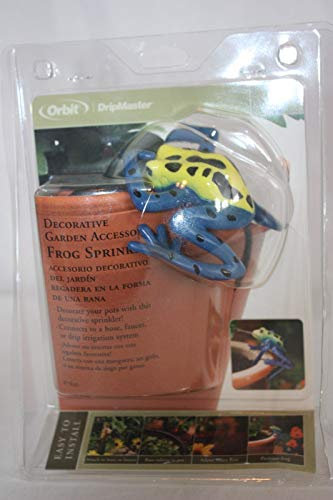 Portal Cool Frog Sprinkler Orbit Passend irgendeine Grße Pot ADJ Spray New NWT