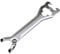 Abcsweet 3-in-1 Bicycle Bottom Bracket Wrench Spanner Tool for MTB-BMX Cycling