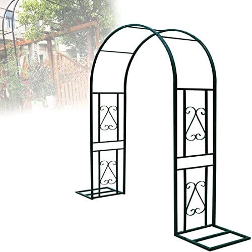Rosenbogen für den Garten, 20 mm, rostfrei, verzinkt, für Hochzeiten im Freien und dekorative Bögen, multifunktionaler Pergola-Torbogen