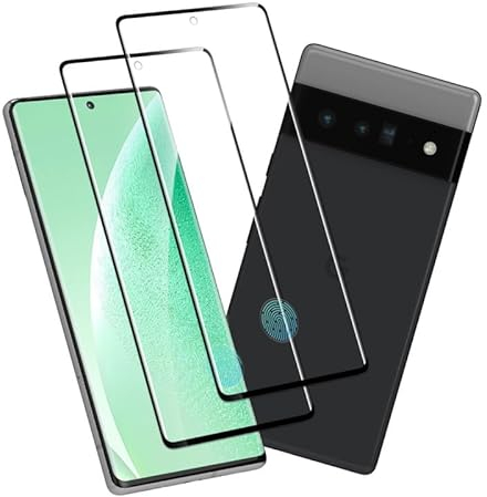 Joywing für Panzerglas Google Pixel 6 Pro 5G Schutzfolie, für Pixel 6 Pro PanzerSchutzglas, 2 Stück Folie Google Pixel 6 Pro Displayschutz, Passt Perfekt, 9H Kratzfest