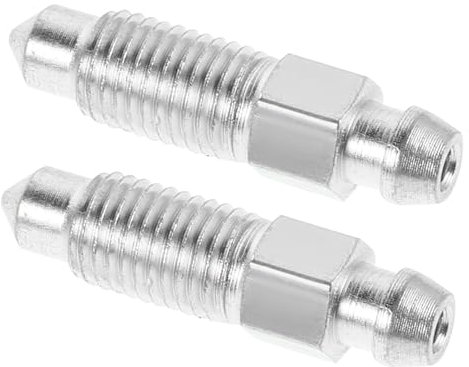 ULTECHNOVO 2pcs Entlüfter Druck Ventil Entlüftungsventil Für Bremse System Entlüftungsschraube M8 * 1 Gewinde