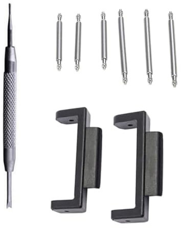 Uhrenarmband-Adapter-Anschluss, Handgelenkschlaufe mit Montagewerkzeug für DW-5600, DW-6900, DW-9052, GLS-8900, 22 mm Armband, 22x16mm/0.86x0.62inch, ABS-Kunststoff