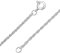 10.5 Inch Extra Large Length Rope/Prince of Wales Sterling Silver Anklet/Ankle Bracelet/Ankle Chain - 925 Sterling Silver - 10.5 Inch / 27 cm - 1.8mm Wide - Anklets for Women. SKW30B