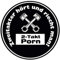 Feinstaub Plakette 2 Takt Porn Aufkleber Sticker Motiv für außen JDM Tuning Fun Lustig Motorrad Moped Simson Trabant Schwalbe