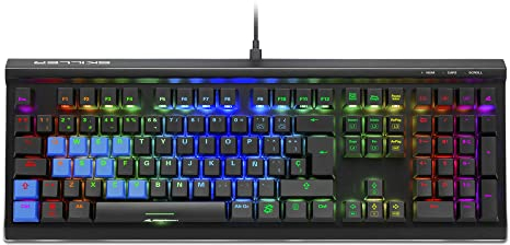 Sharkoon TECLADO Gaming SGK60 MECANICO RGB Brown Switch