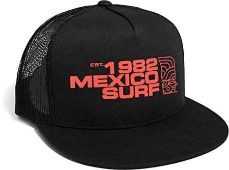 DEPARTED Herren Mesh Trucker Hat mit Print/Motiv - Snapback Cap - No. 283, Black