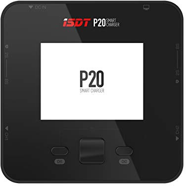 ISDT P20 Dual Smart Charger 1-8S 500W (x2) 20A (2X) 800W/35A parallel Ladegerät