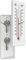 Thermometer „Schlüsselversteck“ – 2 in 1 Lösung für Temperatur und Sicherheit, Hidden Safe, Außenthermometer, Temperatur, Celsius, Fahrenheit