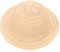 HAPINARY Ornament Puppe Strohhut Puppenkopfbedeckung Kleiner Cowboyhut Puppenhaus-Hut-Requisiten Puppenhaus-Strohhut Mini-zylindermütze Stellen Sie Sich Vor, Sie Puppenstroh Zubehör 10cm