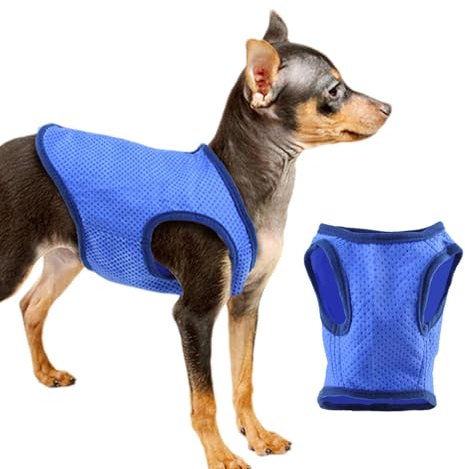 Kühlweste Für Hunde, Sommer-Hundeweste - Schnelltrocknende Hundeweste Für Den Sommer - Bequeme, Modische -Hundekleidung, Hautfreundliche Haustierweste Für Reisen, Wandern, Spazierengehen