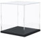 IKOPFLN Acryl Vitrine 15x15x15 cm – Klare Display-Box aus hochtransparentem Acryl mit Staubschutz, Würfelform Sammler-Vitrine, polierte Kanten, für Figuren, Modelle & Miniaturen