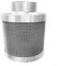Filtro a carbone per interni da 10 cm x 30 cm, per tende da coltivazione, filtro per ventilazione ottimale, filtri a carbone progettati per giardinaggio indoor assicura un ambiente pulito per tende da