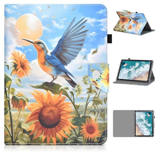KATUMO Universal Case for 10 inch / 10.1 inch Tablet | for All Kinds of 9.6-10.5 inch Android / iOS / Windows Tablet, Travel Portable Folio Leather Cover, Stand and Magnetic Buckle