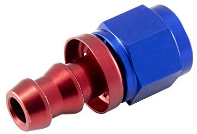 Alu Fitting AN6 Push-On 9/16-18UNF