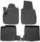 J&J AUTOMOTIVE | 3D Gummimatten Auto Matten Fussmatten Kompatibel mit Panda 2, 2003-2012, Rand cca 4cm, Allwetter, 4Tlg, Premium Qualität
