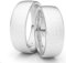 Kolibri Rings Partnerringe Silber 925 Paarpreis Massiv 7 mm Breite Nickelfrei Freundschaftsringe Trauringe Eheringe 100% Made in Germany- Inkl. Gratis Etui + Gravur (Quermatt)
