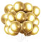 50 Pezzi Palloncini Oro metallizzati per festa Palloncini in lattice Oro lucido per compleanno Matrimonio Fidanzamento Anniversario Baby Shower Picnic Laurea o qualsiasi decorazione per feste