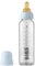BIBS Baby Glass Bottle, Vermindert Koliken, Runder Sauger aus Naturkautschuklatex, Unterstützt das Stillen. Hergestellt in Dänemark, Complete Set - 225 ml, Baby Blue