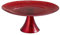 H&H Charme Alzata in Vetro Red Glitter, 28cm