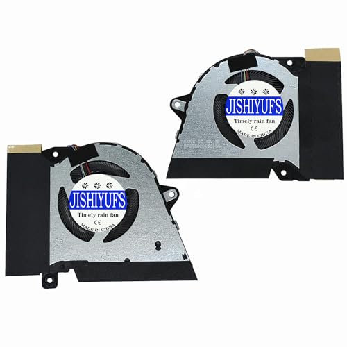 JISHIYUFS Nouveau CPU+GPU Ventilateur de Refroidissement pour ASUS Rog Zephyrus G14 GA401Q GA401QC GA401QE GA401QH GA401QM GA401IHR GA401QEC-K2064T DFSCK221151818 FNNX DFSCK22D05883K FNNW DC12V 1A