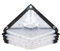 CINVSERW 1x2m Clear Plastic Tarps Heavy Duty Waterproof, Transparent Tarpaulin with Grommets, PVC Tarp Cover Tear Resistance, Windproof Outdoor Curtain, for Canopy Patio Garden Pergola