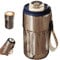 Thermal Cups for Hot and Cold Drinks Thermos Cup Coffee Flask Thermos 410ml Smart Coffee Mug Stainless Steel Smart Coffee Cup with Temp Display Portable Travel Cup with Leak-Proof Lid Blue