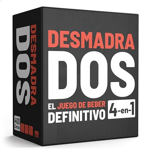 SLSK Games Desmadrados - EL divertido juego de beber - Juego de beber Con 100 cartas - Juego de beber - Juego de cartas - Juego de Fiesta para adultos - a partir de 18 años - Versión española