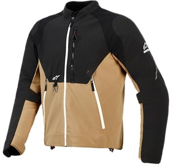 Alpinestars Provoke Motorrad Textiljacke, schwarz/braun, L