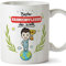 Mugffins Krankenpfleger Tasse/Becher/Mug Geschenk Schöne and lustige kaffetasse - Bester Krankenpfleger der Welt - Keramik 350 ml