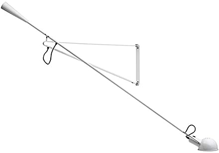 LED Industrie Wandlampe Innen, Langer Arm Wandleuchte Mit Schalter, Retro Verstellbar Schwenkbar Flexible Nachttischlampe, E27 Schlafzimmer Leseleuchte, Für Wohnzimmer Bar Schlafzimmer Büro (B,135CM)