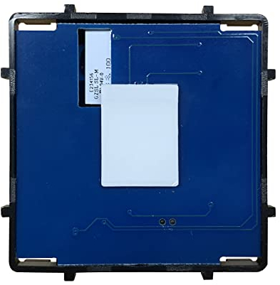 BSEED ZigBee WiFi Smart Lichtschalter Single Live 1 Fach 1 Weg Touch-Wandleuchte Schalterfunktion Einsatz mit LED-Grundlicht 50 mm Größe Kompatibel mit 86 mm Glas-Touchpanel