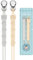 Yolnkos Schnullerkette Junge mädchen Silikon Kuh Schnuller Clips Dummy Halter Schnullerband Schnullerketten für Babydusche 2 Stück(Beige,Grau)