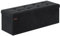 SONGMICS Storage Ottoman, Foldable Small Ottoman Foot Rest, 38 x 110 x 38 cm, Cube Ottoman with Storage, Load up to 300 kg, for Living Room, Bedroom, Entryway, Ink Black LSF277B51