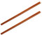 2 Pairs of 30CM Hot Pot Reusable Chopsticks, Red Sandalwood Noodle Stir Fry Kitchen Cooking Extra Long Chinese Non Slip Chopsticks