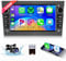 【2+64G】 Carplay Autoradio pour Opel Astra Meriva Zafira 2003-2011,Android Poste Radio Voiture,7 Pouce Touchsreen avec Android Auto/WiFi/GPS/RDS/FM/Bluetooth/USB+Camera de Recul,Gris
