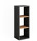 Vicco Standregal Orlando, Stauraumregal, Anthrazit/Goldkraft Eiche, 30 x 80.1 cm