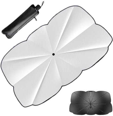Windscreen Sun Visor, Windscreen Sun Shade Umbrella for Car - Car Windscreen Sun Shield Umbrella | Foldable UV Protective Cover Keeps Cool and Protect Interior
