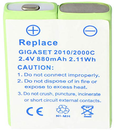 Akku kompatibel mit das Telefon Siemens GIGASET 3010 Pocket, DETEWE Open Phone 21