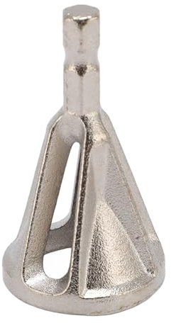 High Speed Steel Deburring Tool 4Pcs Set Hex Shank External Chamfer Kit for Metal Wood Plastic with Remove Burr Tool Deburring Pipe Reamer Cutter Copper 3D Plumbing