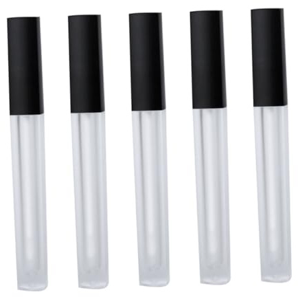 EPIGEIST 10 Stück Transparente Lippenpflege fläschchen aus Langlebigem Material Leere Kosmetikbehälter für Lipgloss Lip Oil und Lippenfarbe Handliche Praktische Makeup flaschen für Reisen
