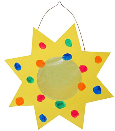 Prell Laternen Bastelset Stern, 4 Stück