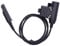 PUSOKEI Walkie Talkie Headset Adapter, U94 PTT Plug Earpiece Headphone Adapter for UV‑XR A58 UV9R UV‑9R Plus GT‑3WP UV‑5S