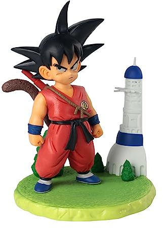 Banpresto BP19174 Figur Statue Goku Dragon Ball, History Box, Vol.4, Höhe 10 cm, Mehrfarbig