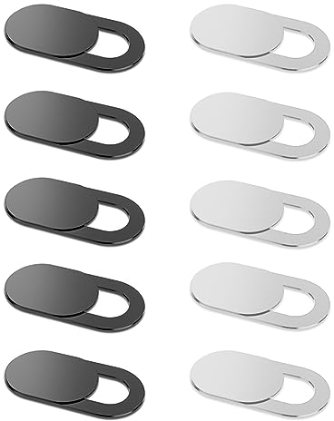 XPEX 10 Unidades Tapa Camara Portatil,Tapa Webcam,Webcam Cover,Tapar Camara Pc Portatil,Cubierta De La Cámara De Seguridad,Cubre Camara Portatil,Funda para Cámara Web para Pc, Smartphones, Tabletas