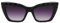 KARL LAGERFELD Damen KL6158S Sonnenbrille, Black/White, Einheitsgröße