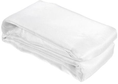 QUARKZMAN Tissu Fibre Verre 7 Oz/200G 300cm(3,27 Yards) X 1M X 0,2mm Tissage Sergé Verre E 32,29 Pieds Carrés Tissu Tissé pour Réparation Bateaux Avions Rc, Voitures, Planches Surf, Piscines