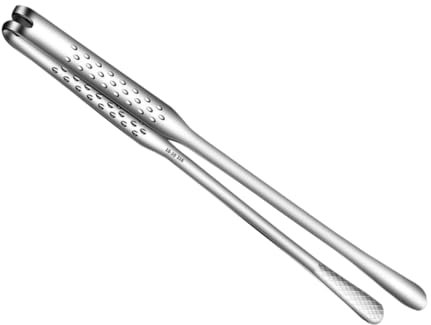 ABOOFAN Stainless Steel Clip Buffet Dessert Clamps Stainless Steel Food Tong Bakery Bread Clip Camping BBQ Tongs Korean BBQ Tongs Household Bread Tongs Tong for Cooking Food Tongs Silver