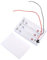 MEAKTSMI 3-Slot 18650 Battery Holder Parallel Connection Battery Storage Case With Switching Cable Cord For Small Electronics